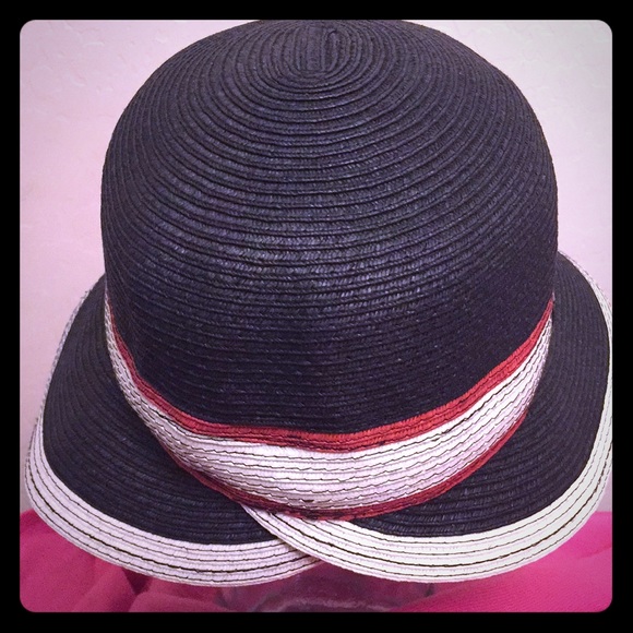 ONLY 1! Calvin Klein Straw Sun Hat - Picture 8 of 11